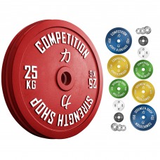 Набір дисків 157.5KG - STRENGTH SHOP CALIBRATED PLATES - IPF APPROVED