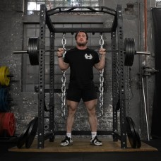 Гриф Bastard Power Bar з чорним хромом та бронзовими втулками