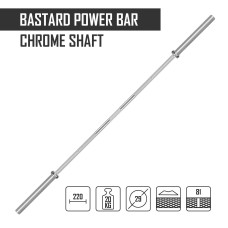 Гриф Bastard Power Bar з нікелевим  покриттям